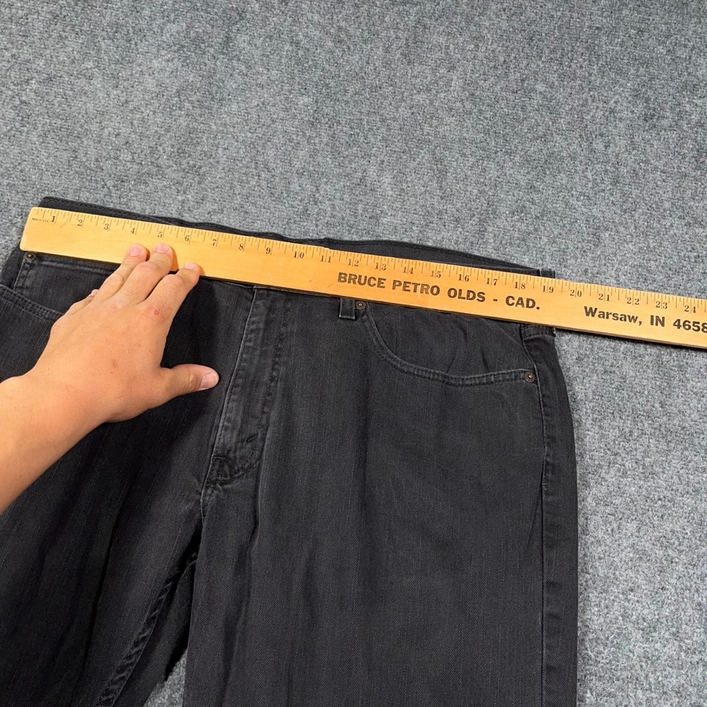 Levi's 559 Relaxed Straight Jeans Mens 36x34 Loose Baggy Wide Leg Denim Black - Picture 7 of 11